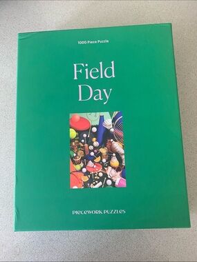 Piecework Puzzles Field Day 1000-Piece Puzzle